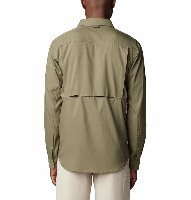 Columbia Silver Ridge Utility Lite LS Shirt in Stone Green-3