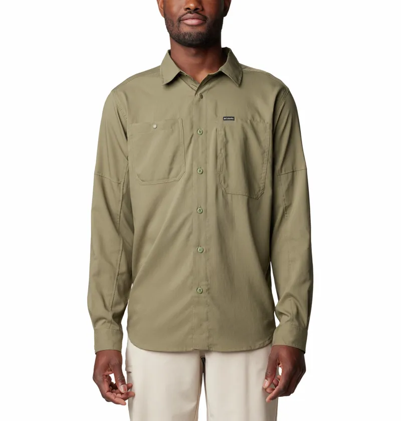 Columbia Silver Ridge Utility Lite LS Shirt in Stone Green