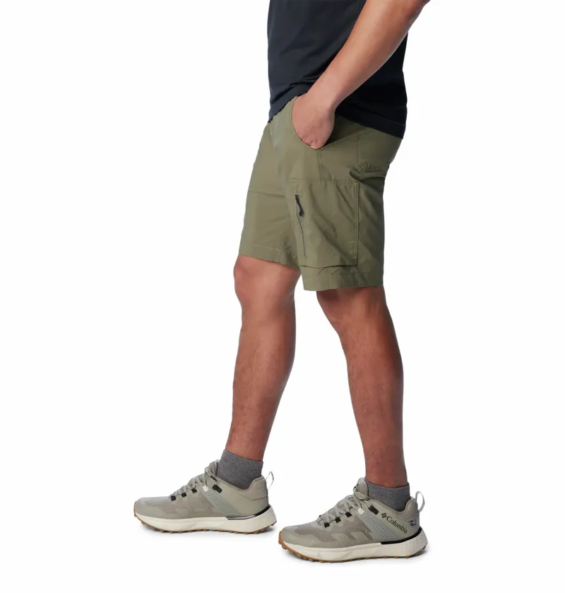 Columbia Silver Ridge Utility Short in Stone Green-2