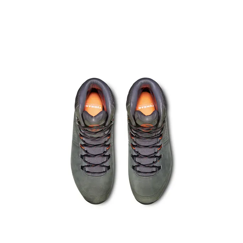 Mammut Mercury IV Mid GTX Hiking Boots in Black-Hot Red-2