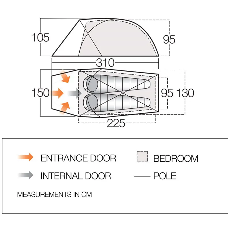 Vango Apex Geo 200 tent-1