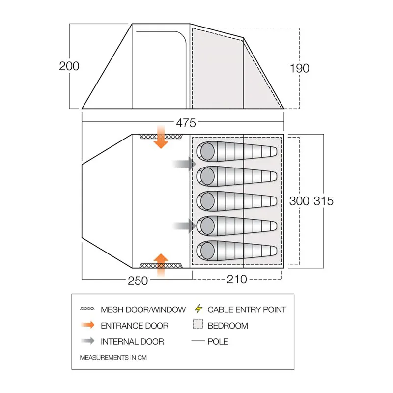 Vango Beta 550XL in Mineral Green-1