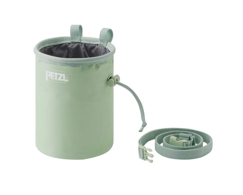 Petzl Bandi Chalk Bag in Jade Green