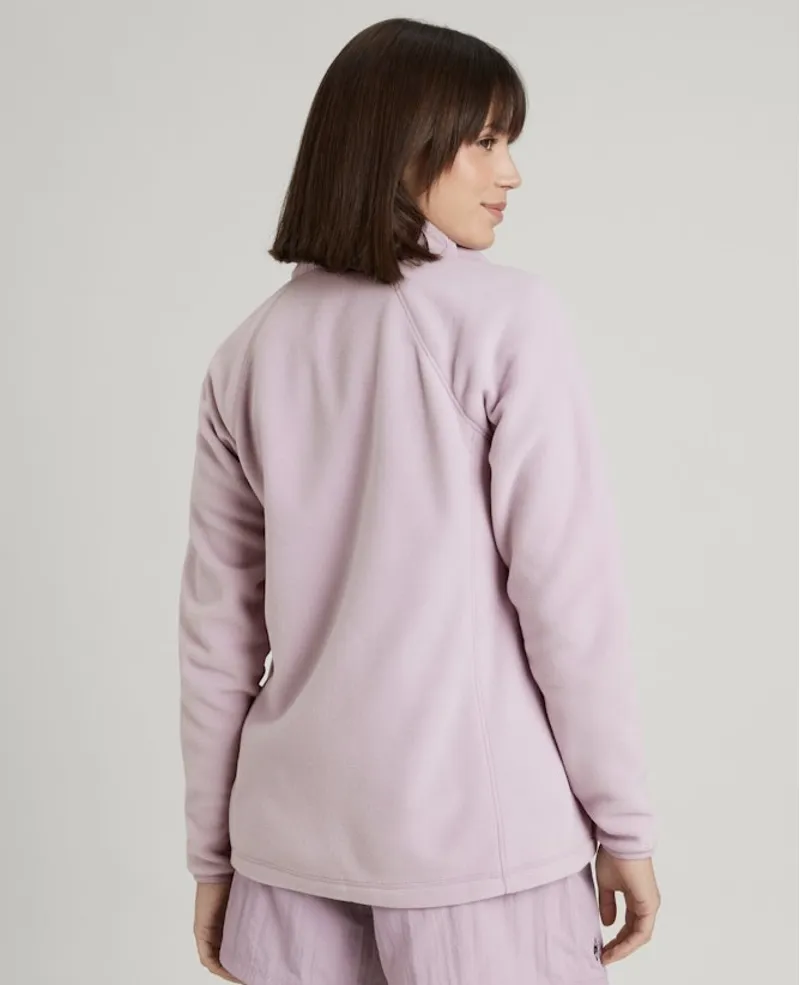 Kathmandu Women's Ridge 100 Primaloft Bio Micro Fleece Jacket in Lupin Field-3