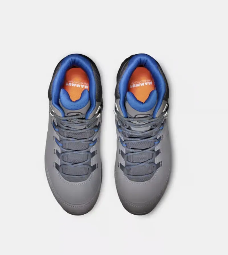 Mammut Nova IV Mid GTX Womens Hiking Boots in Titanium-Light Ice-3