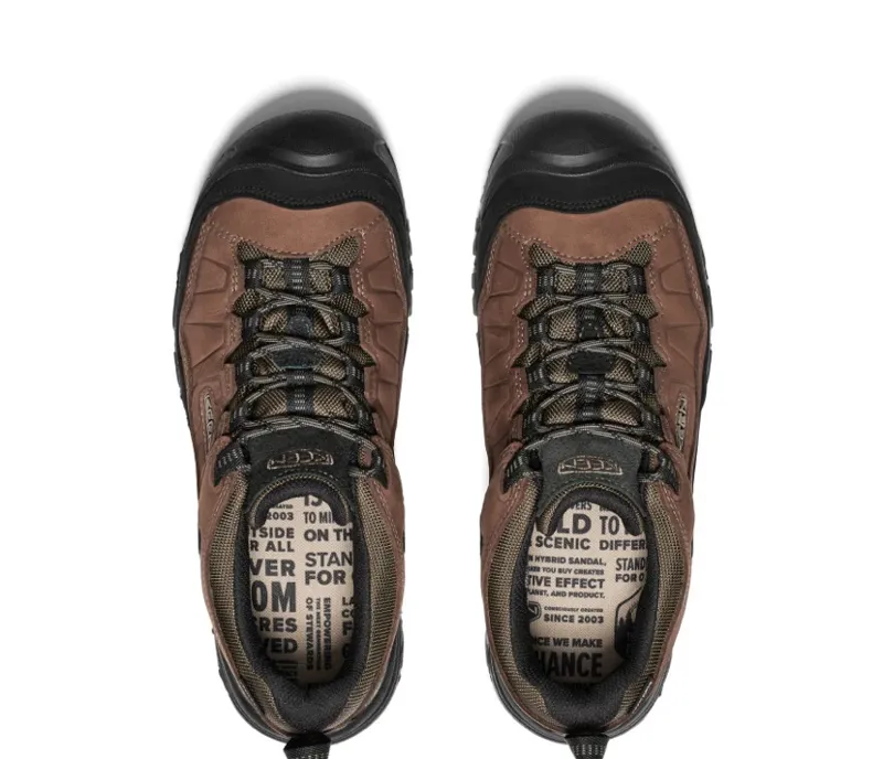 KEEN Targhee IV Waterproof Shoe in Bison/Black-2