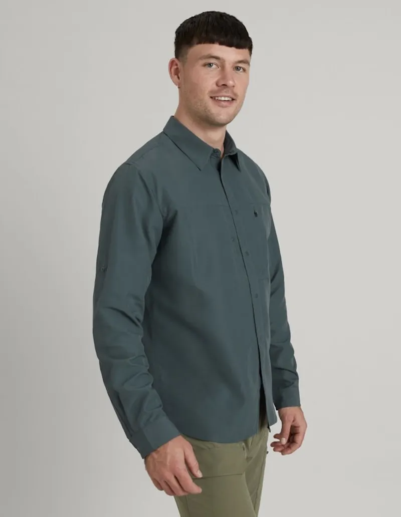 Kathmandu Sun Scout LS Shirt in Light Night-2