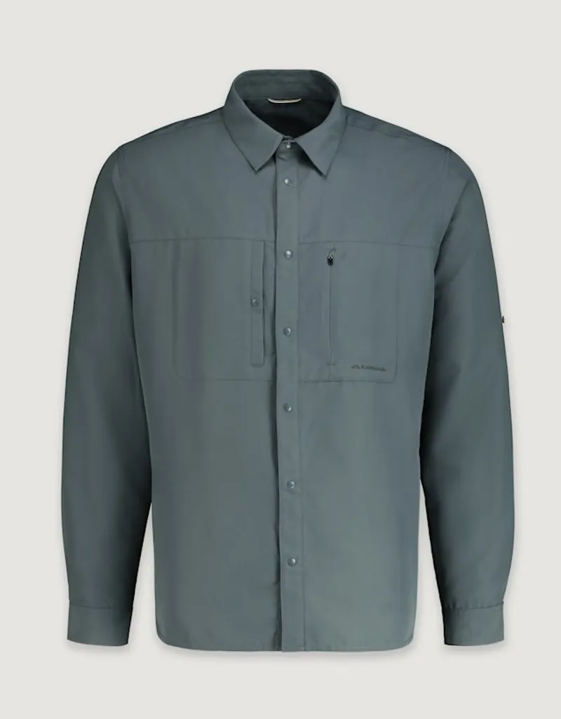 Kathmandu Sun Scout LS Shirt in Light Night-6