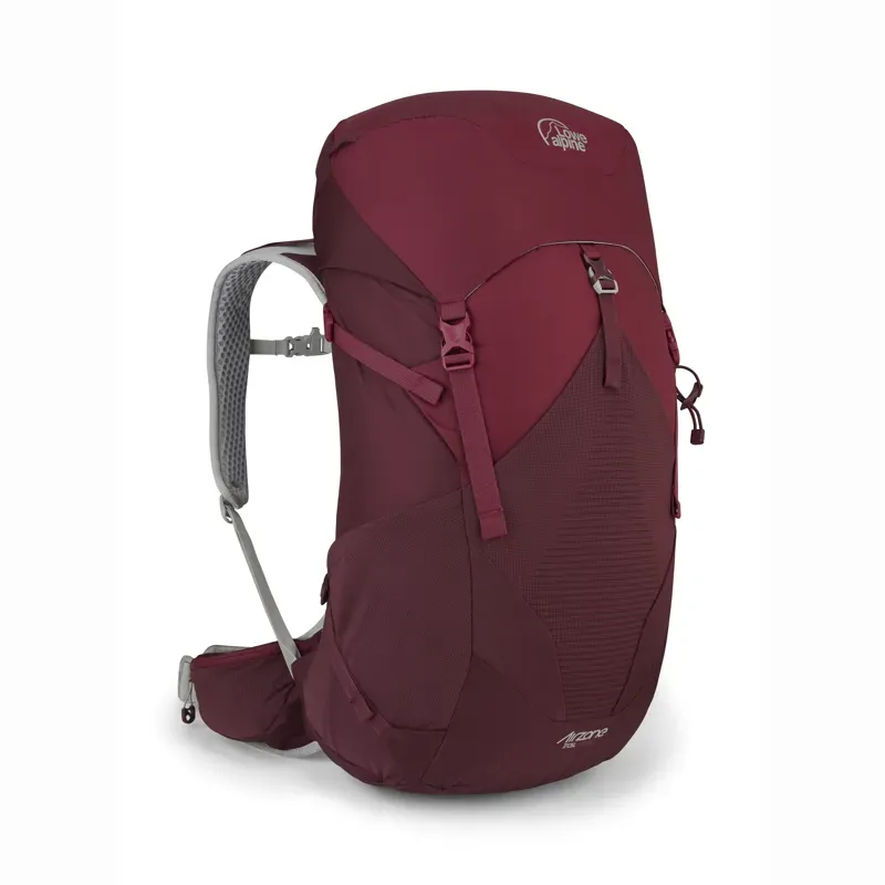 Lowe Alpine AirZone Trail ND33 Hiking Pack in Deep Heather/Raspberry
