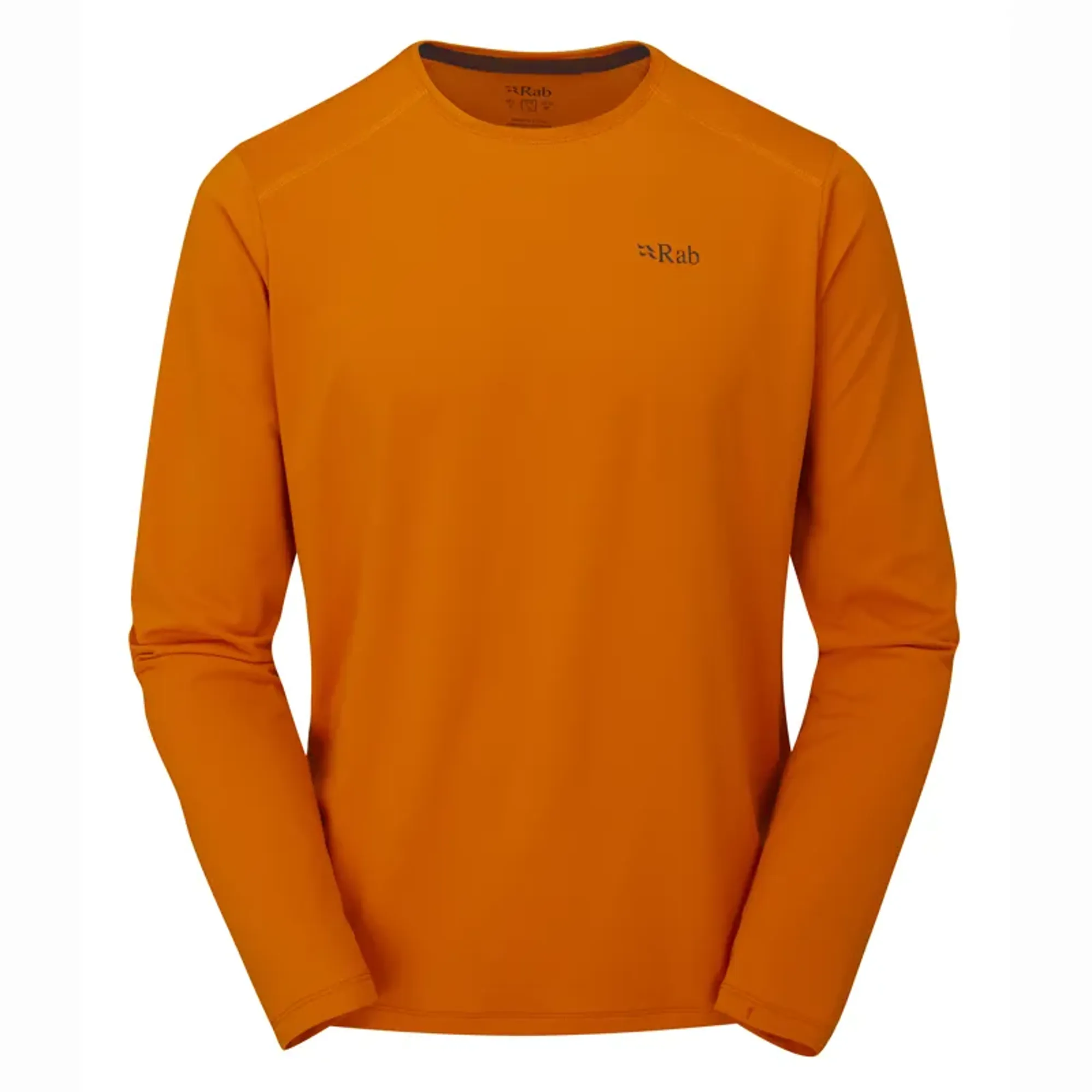 Rab Force Long Sleeve T-Shirt in Marmalade
