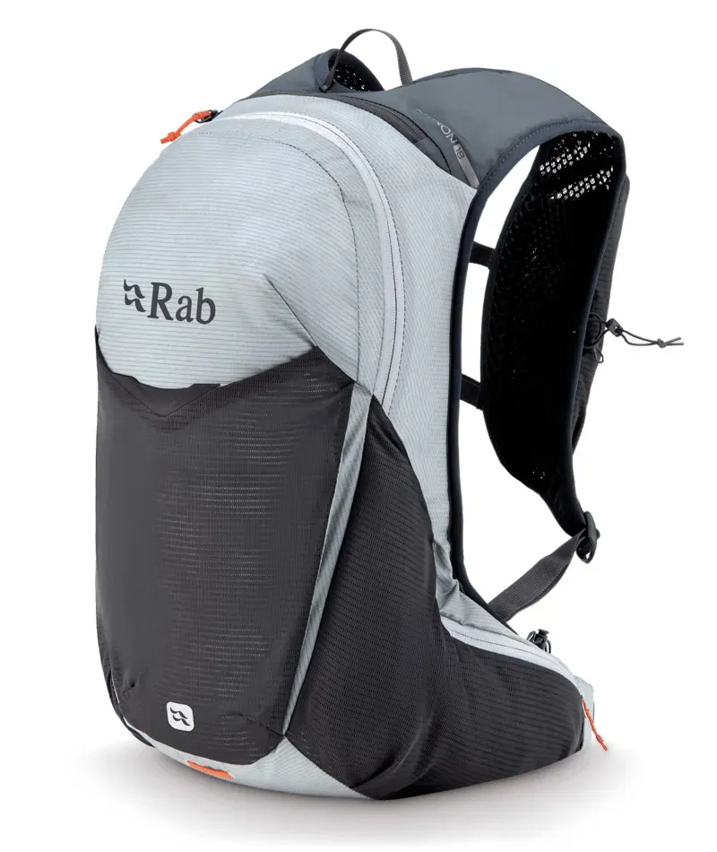 Rab Nitron 18 Medium Lightweight Pack in Dark Pewter/Anthracite