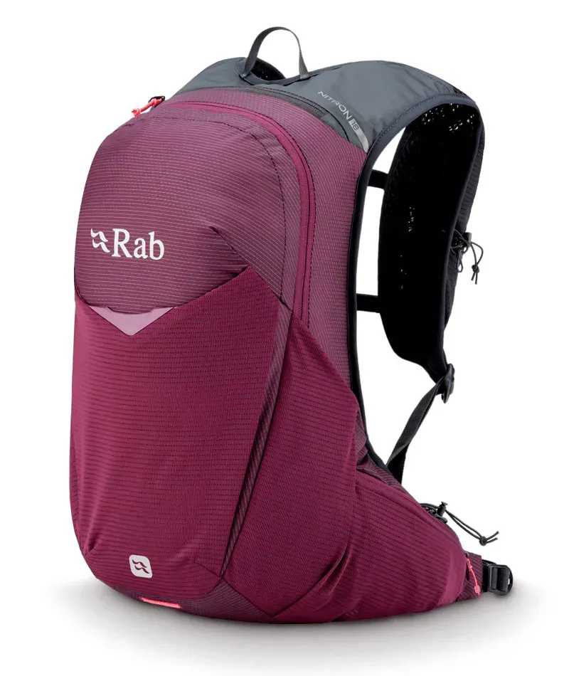 Rab Nitron 18 Lightweight Pack in Mulberry