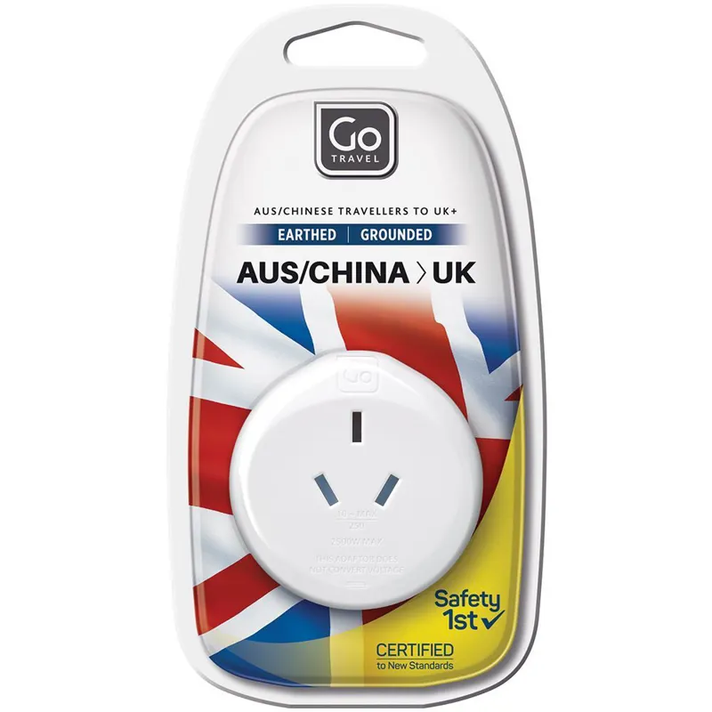GO TRAVEL Australia/China -UK Adaptor