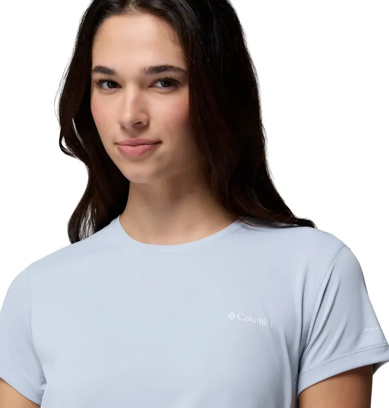 COLUMBIA Women's Zero Rules Technical T-Shirt in Cirrus Grey-2