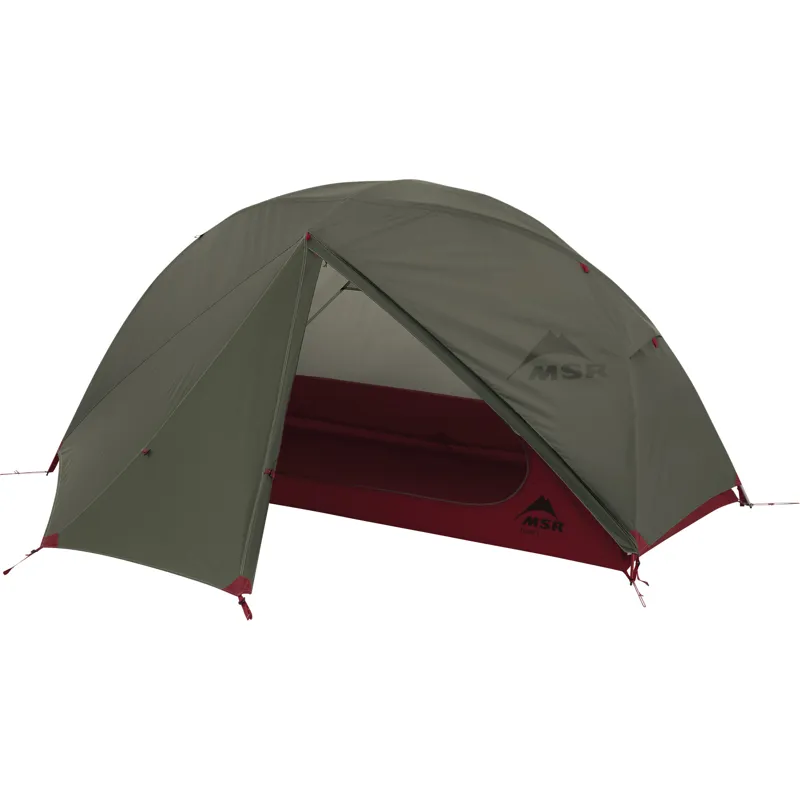 MSR Elixir 1 Backpacking Tent in Green