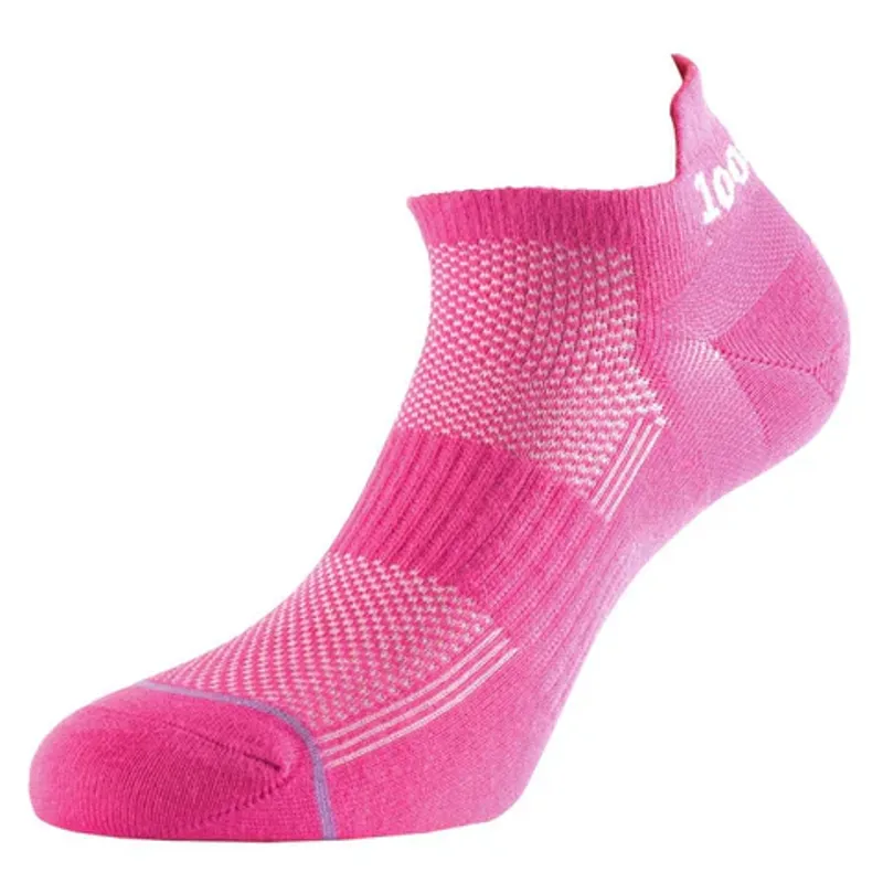 1000 mile Women's Trainer Liner Sock in Pink
