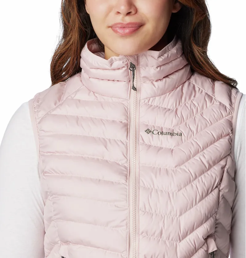Columbia Women's Powder Lite Vest in Dusty Pink-2