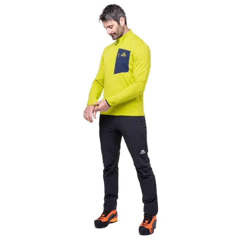 MOUNTAIN EQUIPMENT Lumiko Zip Technical Lightweight Fleece in Vine/Cosmos-4