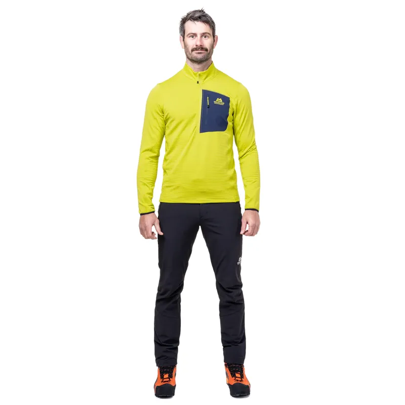 MOUNTAIN EQUIPMENT Lumiko Zip Technical Lightweight Fleece in Vine/Cosmos-5