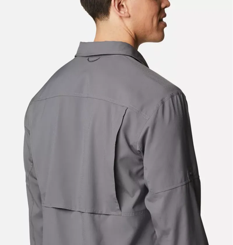 COLUMBIA Silver Ridge Utility Lite LS Shirt in City Grey-5