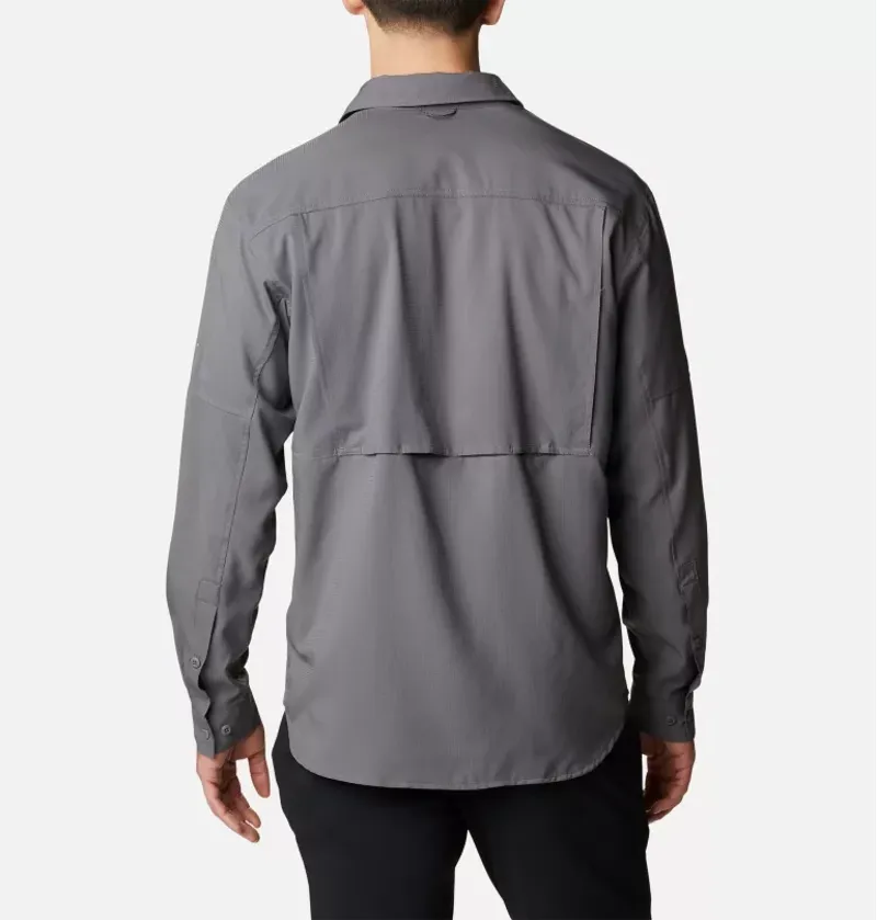 COLUMBIA Silver Ridge Utility Lite LS Shirt in City Grey-1