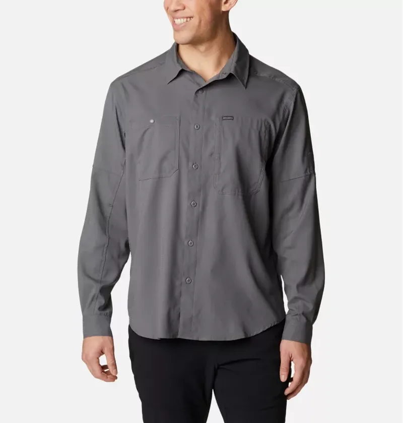 COLUMBIA Silver Ridge Utility Lite LS Shirt in City Grey