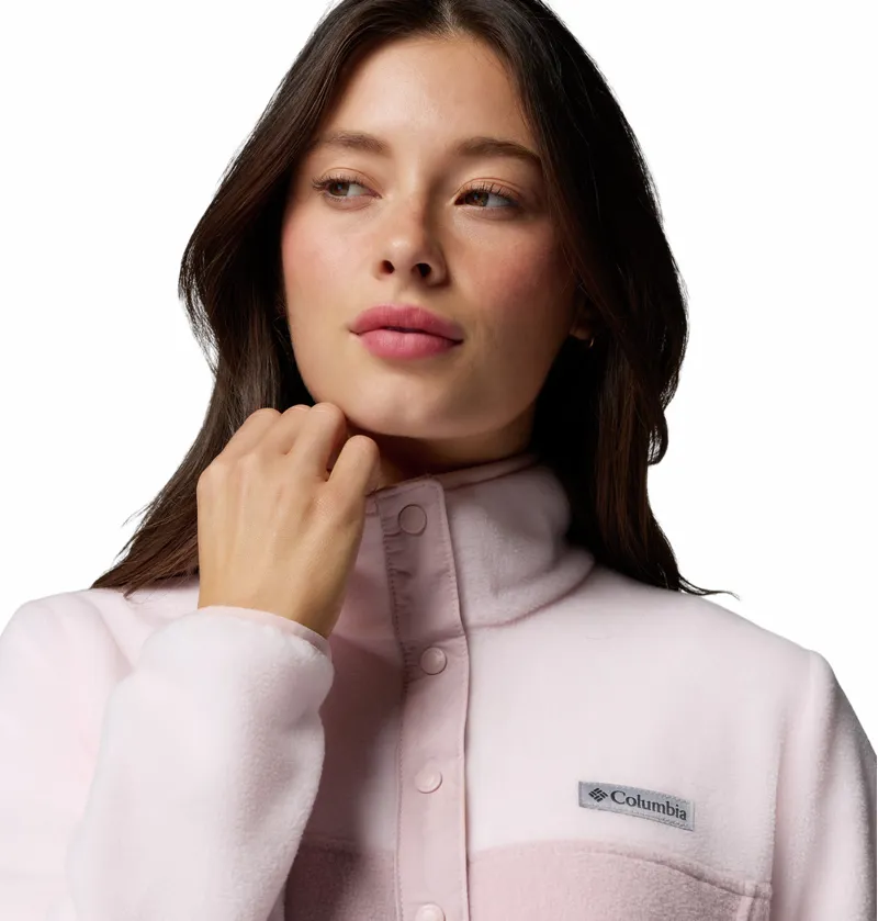 COLUMBIA Women's Benton Springs Half Snap Fleece in Mineral Pink-1