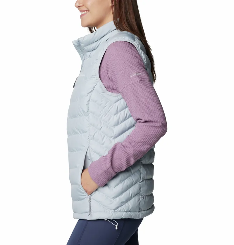 Columbia Women's Powder Lite II Vest in Sea Salt/City Grey-1