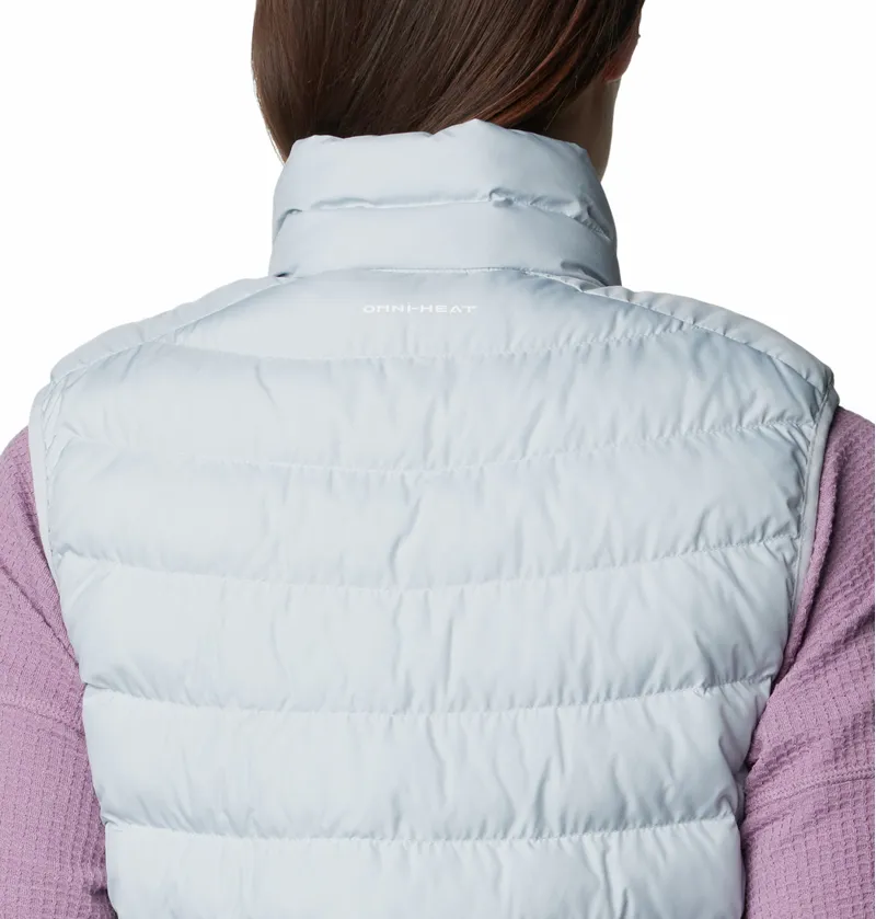 Columbia Women's Powder Lite II Vest in Sea Salt/City Grey-4