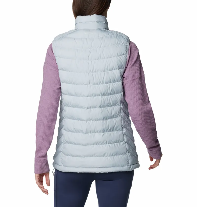 Columbia Women's Powder Lite II Vest in Sea Salt/City Grey-2