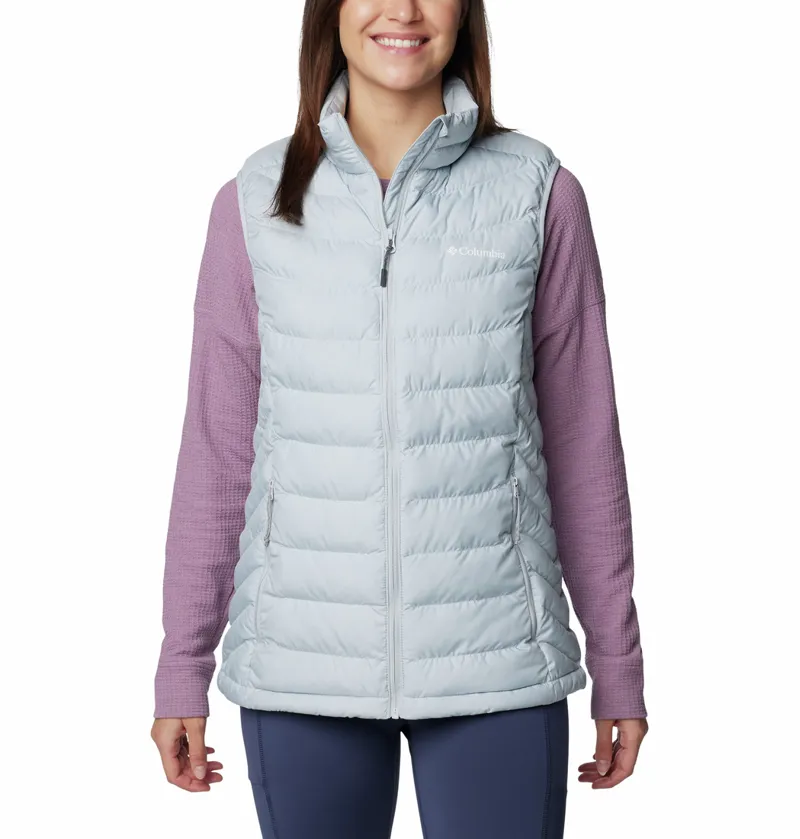 Columbia Women's Powder Lite II Vest in Sea Salt/City Grey