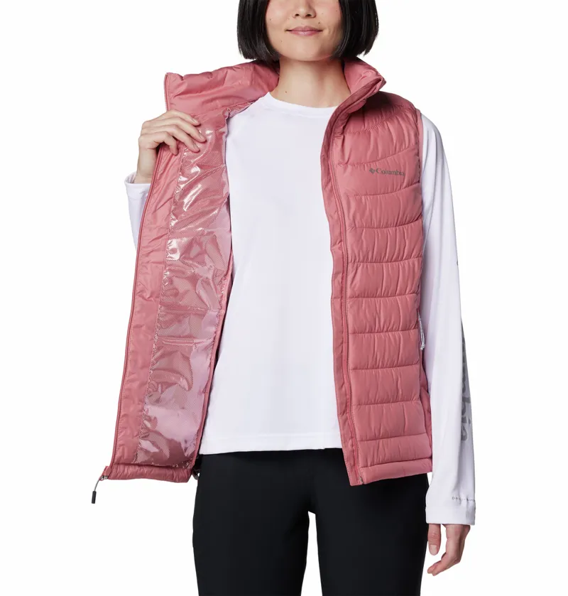 Columbia Women's Powder Lite II Vest in Pink Agave-1