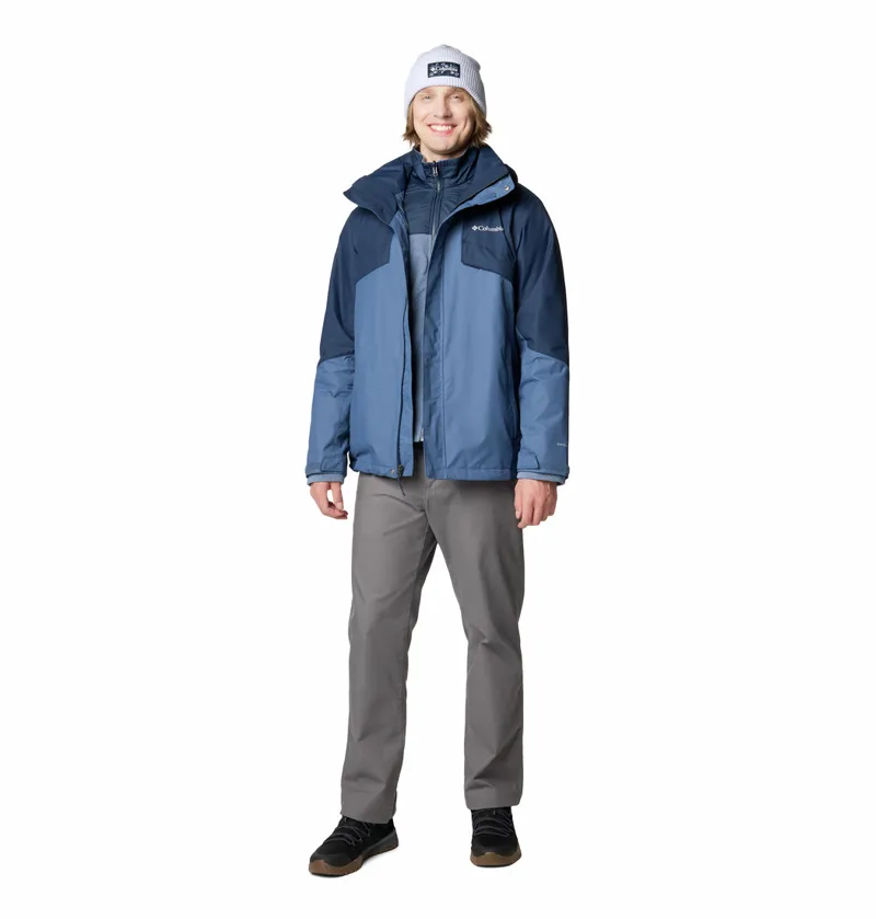 Columbia Bugaboo III Interchange 3-IN-1 Waterproof Jacket in Dark Mountain