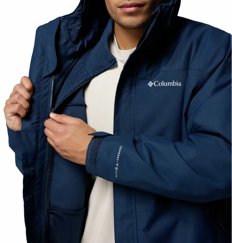 COLUMBIA Hikebound II Interchange Waterproof Jacket in Collegiate Navy-4