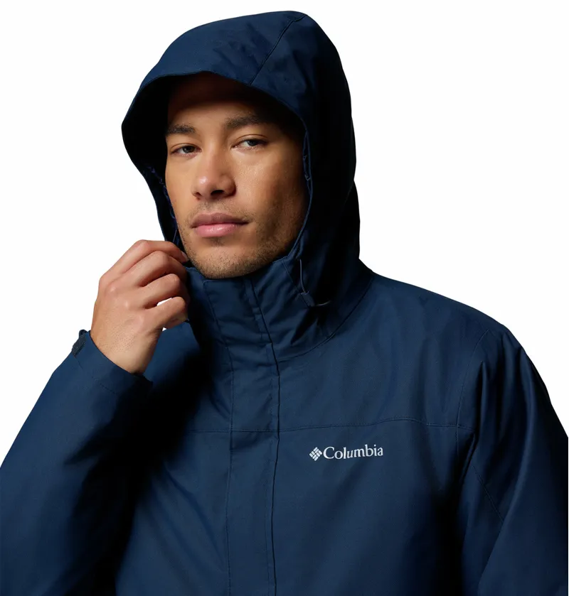 COLUMBIA Hikebound II Interchange Waterproof Jacket in Collegiate Navy-1