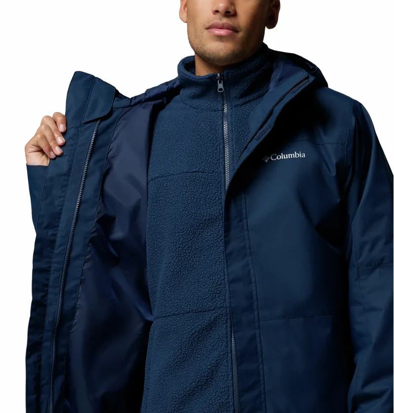 COLUMBIA Hikebound II Interchange Waterproof Jacket in Collegiate Navy-3