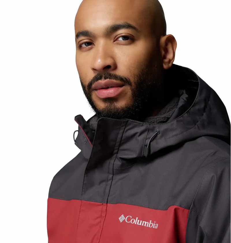 COLUMBIA Hikebound II Interchange Waterproof Jacket in Red Oxide-3