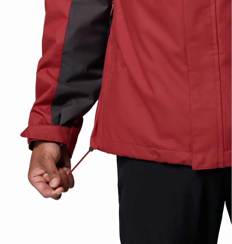 COLUMBIA Hikebound II Interchange Waterproof Jacket in Red Oxide-7
