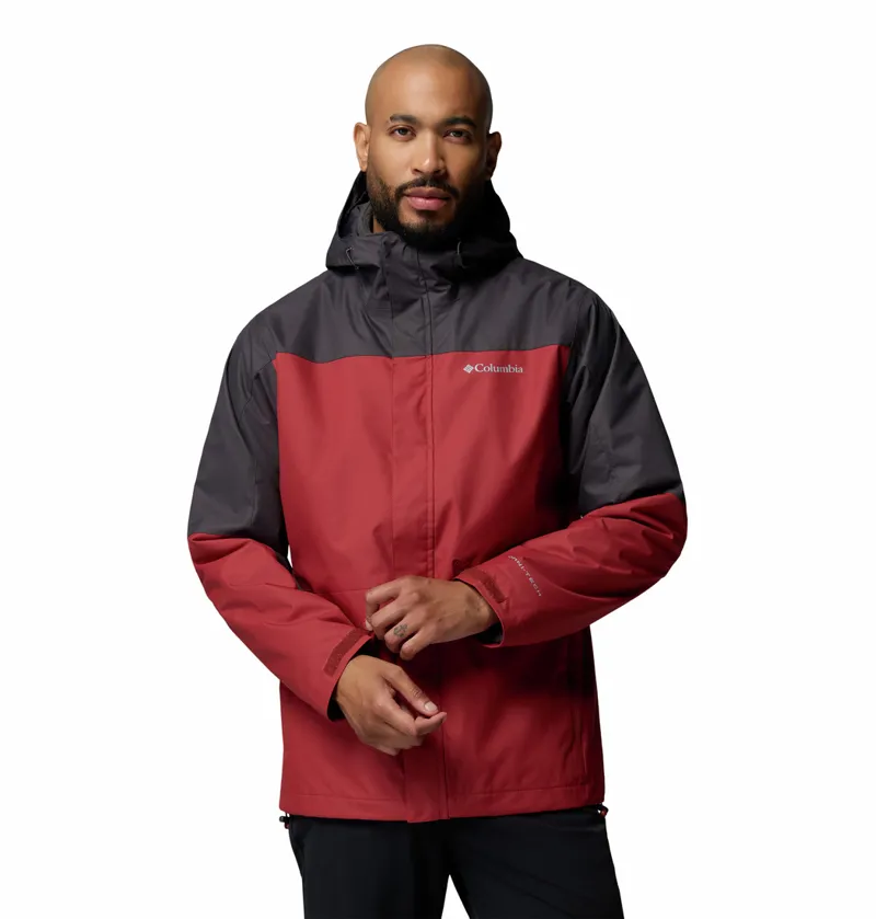 COLUMBIA Hikebound II Interchange Waterproof Jacket in Red Oxide-4