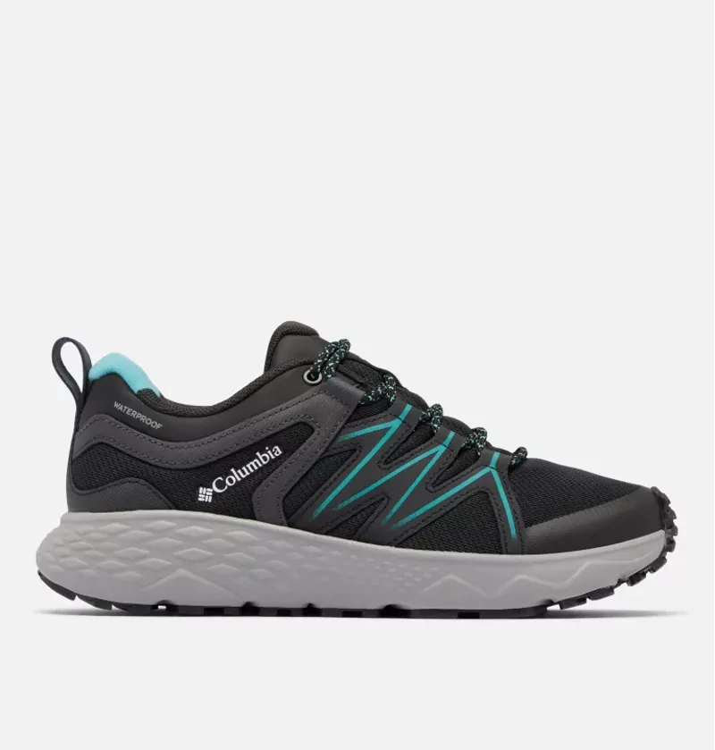 COLUMBIA Women's Peakfreak Roam Waterproof shoe in Black/Teal
