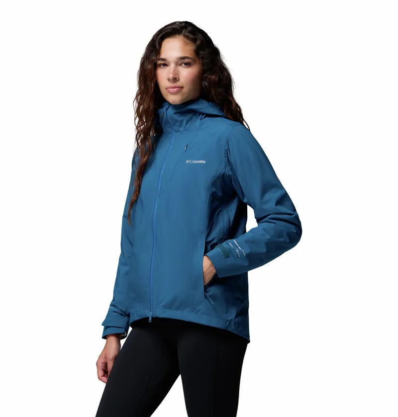 COLUMBIA Women's Trailborne 2.5 Layer Waterproof Shell in Phoenix Blue
