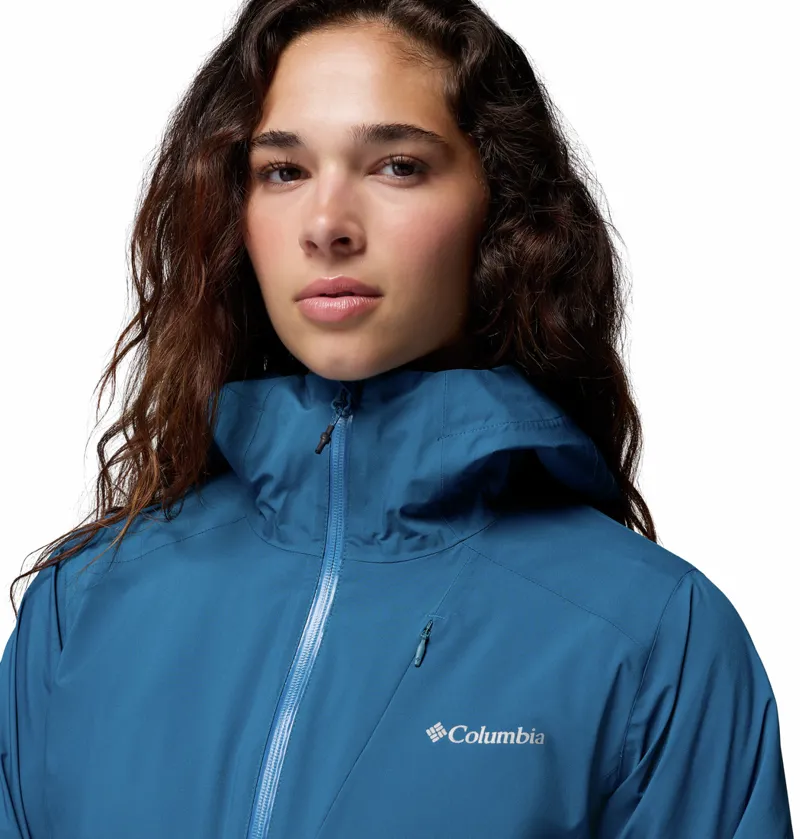 COLUMBIA Women's Trailborne 2.5 Layer Waterproof Shell in Phoenix Blue-1