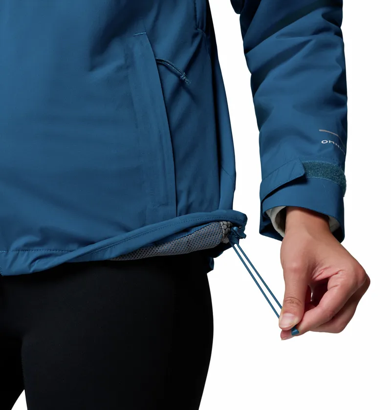 COLUMBIA Women's Trailborne 2.5 Layer Waterproof Shell in Phoenix Blue-6