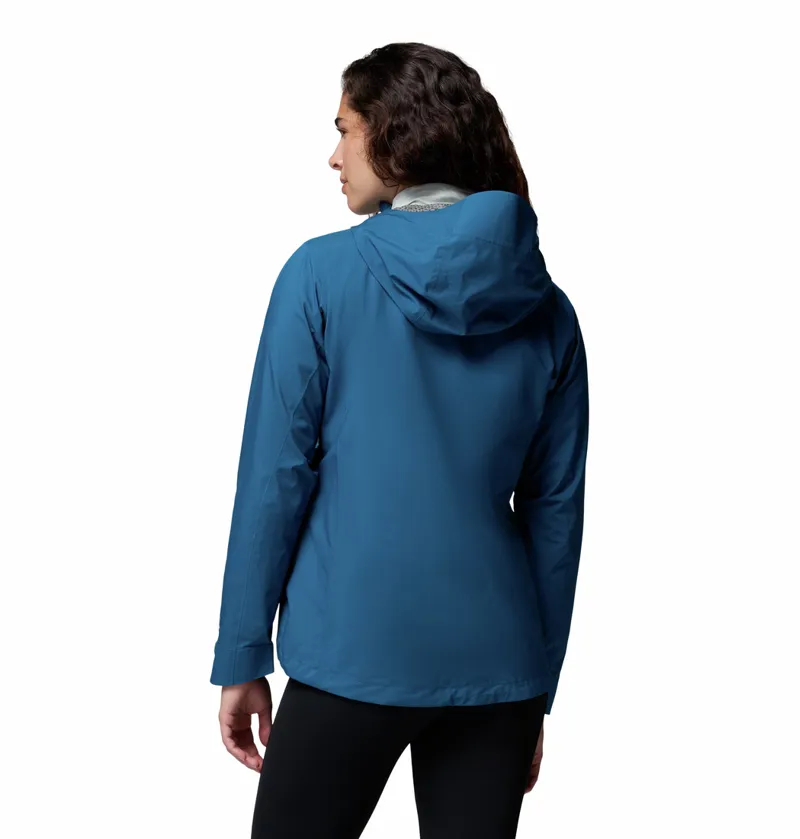 COLUMBIA Women's Trailborne 2.5 Layer Waterproof Shell in Phoenix Blue-2