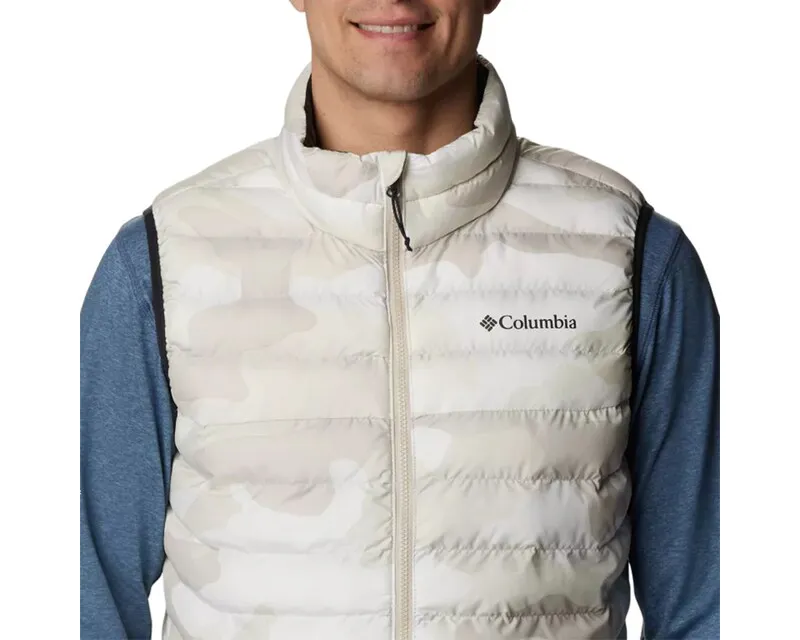 COLUMBIA Powder Lite Vest in Dark Stone Camo-1