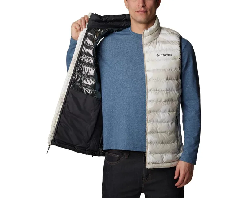 COLUMBIA Powder Lite Vest in Dark Stone Camo-2