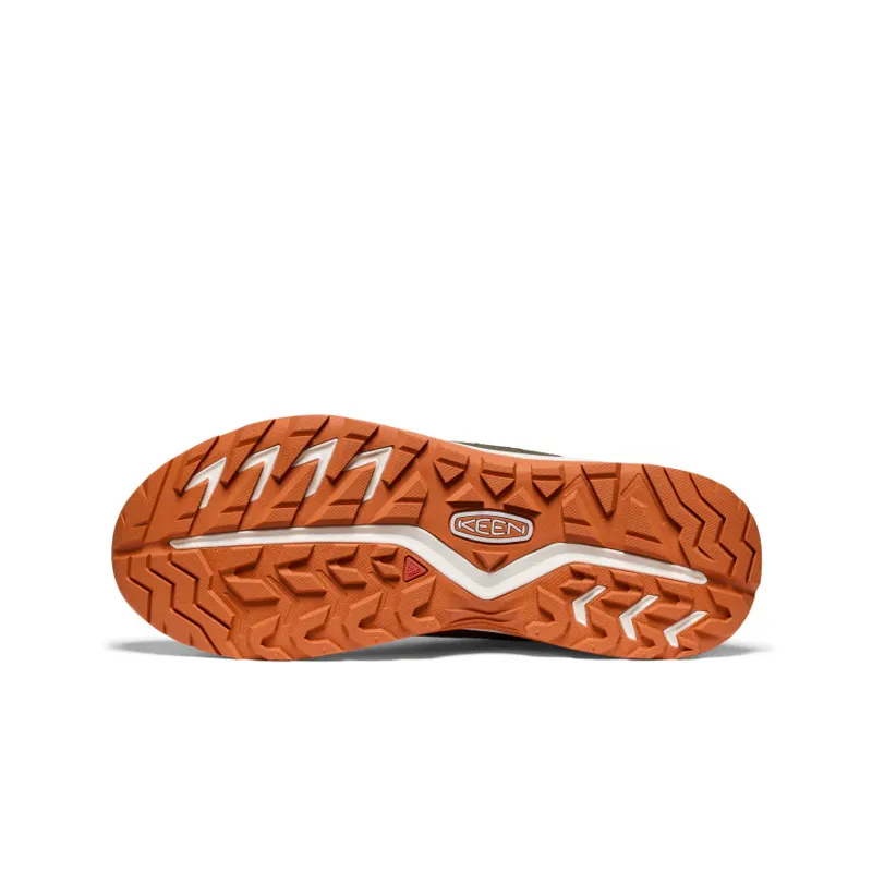 KEEN Hightrail Mid Waterproof Boot in Forest Night/Gold Flame-5