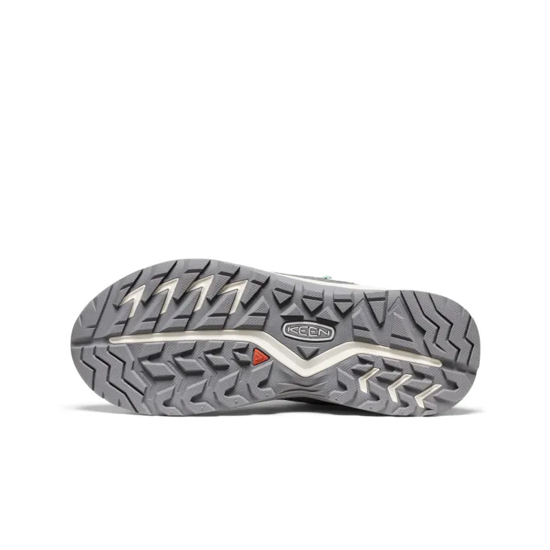 KEEN Women's Hightrail Mid Waterproof Boot in Alloy/Lichen-4