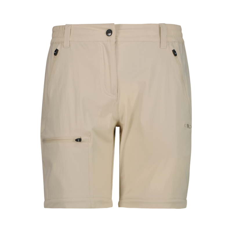 CMP Women's Zip off stretch pants in cream-4