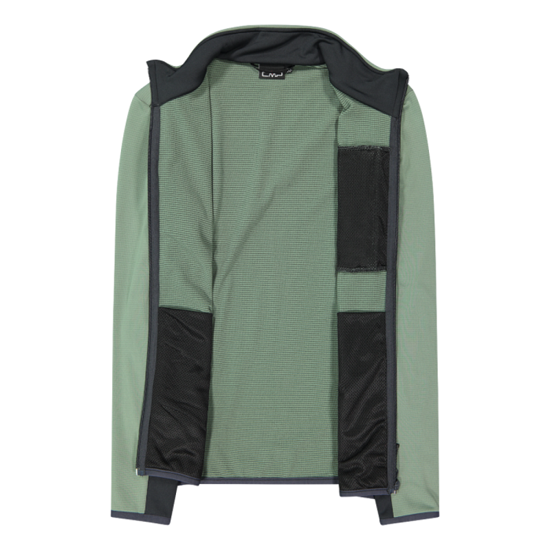 CMP Grid Mountain Fleece in Musk-5